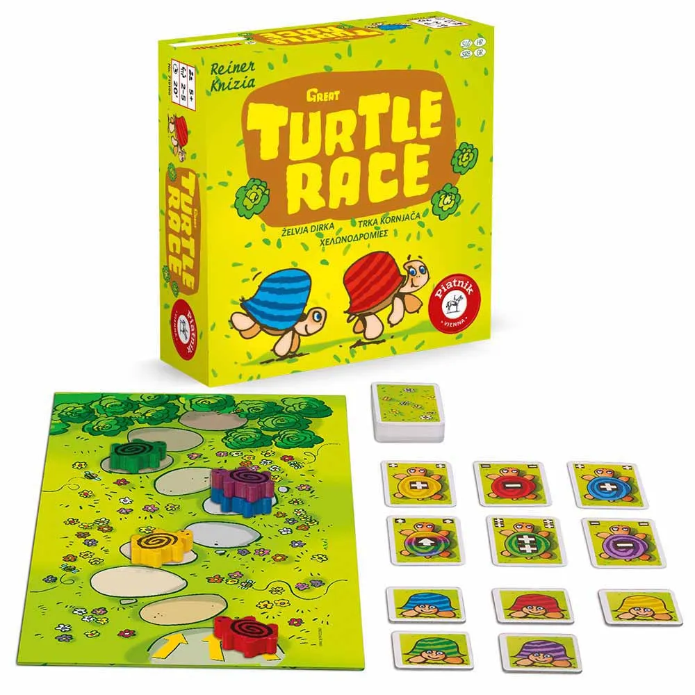 Piatnik Racing Turtles društvena igra 