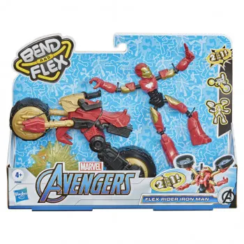 Avengers Bend & Flex Iron man s vozilom 