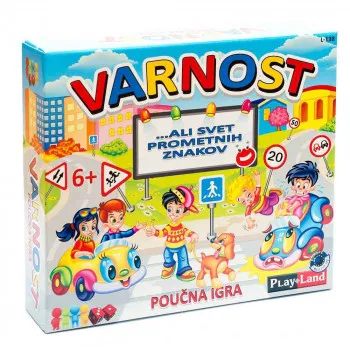 Varnost poučna družabna igra 