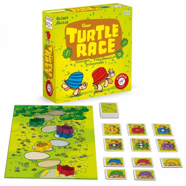 Piatnik Racing Turtles društvena igra 