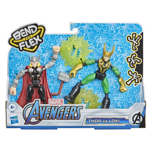 Avengers Bend & Flex set od 2 figure 