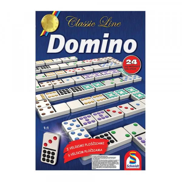 Schmidt Domino s 24  načina igranja 