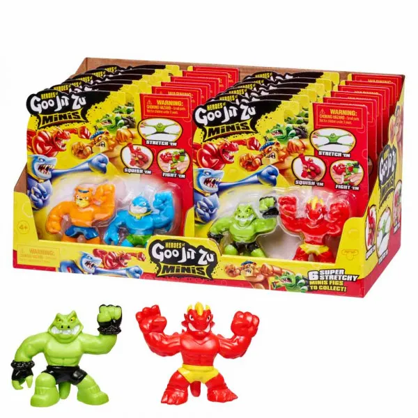 Goo Jit Zu mini heroj figura ast 